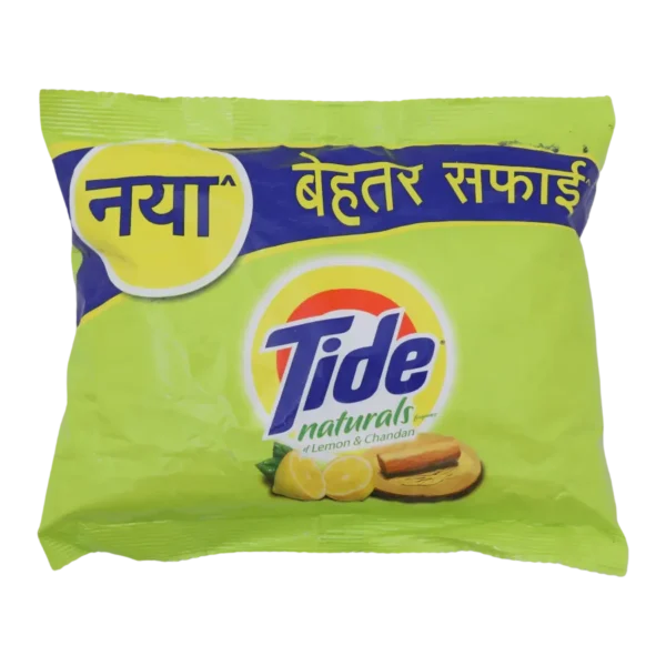 Tide Naturals Detergent Powder - Lemon & Chandan, 500 g