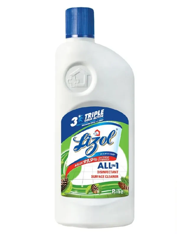 Lizol Disinfectant Surface & Floor Cleaner Liquid, Pine, 500 ml