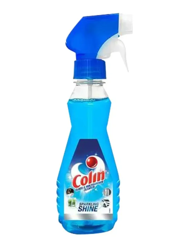 Colin Glass & Surface Cleaner Liquid Spray, Regular, 250 ml Bottle