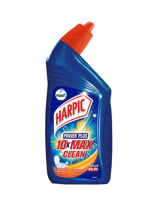 Harpic Disinfectant Toilet Cleaner Liquid, Orange, 500 ml