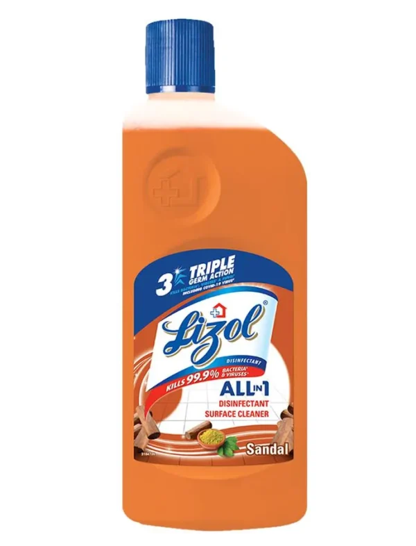 Lizol Disinfectant Surface & Floor Cleaner Liquid, Sandal, 500 ml