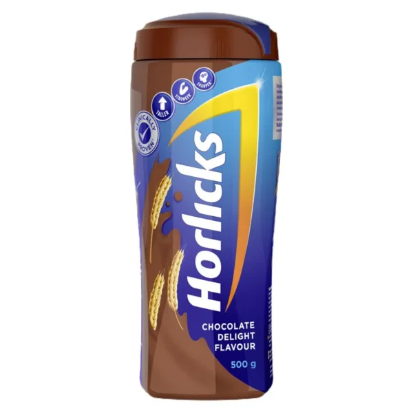 Horlicks Health & Nutrition Drink - Chocolate Flavour, 500 g Jar