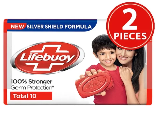 Lifebuoy Total 10 Soap Bar, 2 x125 g Multipack