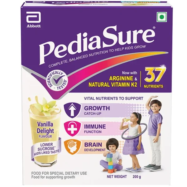 Pediasure Nutritional Powder - Complete & Balanced, Vanilla Delight, 200 g