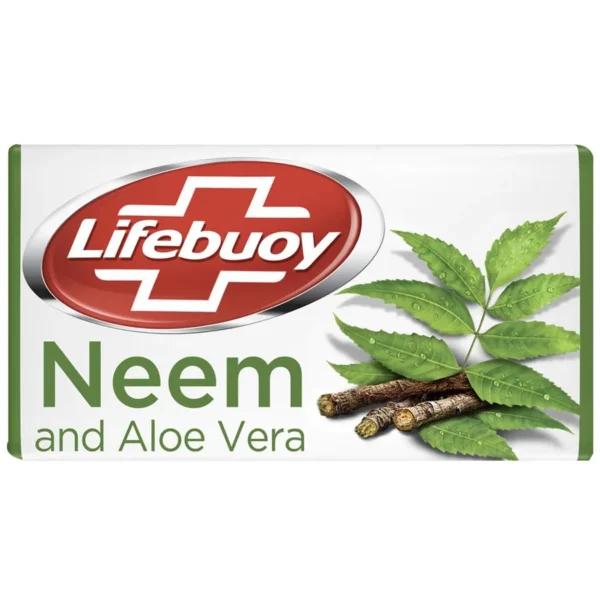 Lifebuoy Neem 100% Skin Protection Soap, 100 g (Pack of 4)