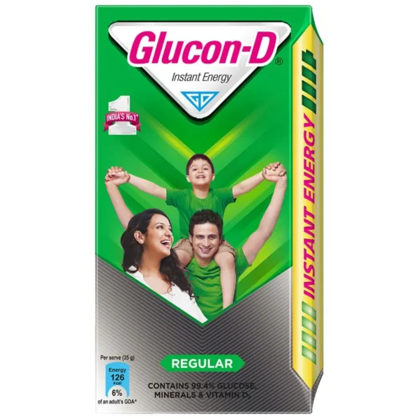 Glucon-D Instant Energy Health Drink - Regular, 1 kg Carton