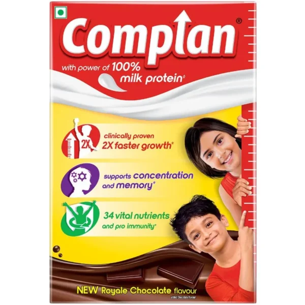 Complan Nutrition & Health Drink - Royale Chocolate Flavour, 1 kg Carton