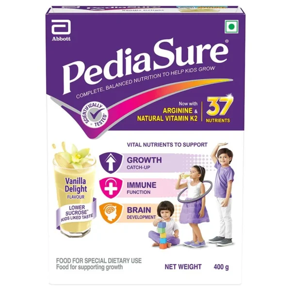 Pediasure Nutritional Powder - Complete & Balanced, Vanilla Delight, 400 g