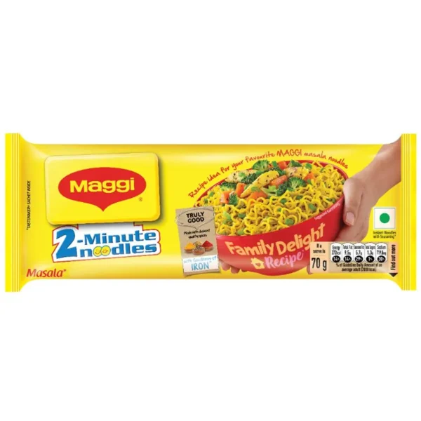 MAGGI 2-Minute Instant Noodles - Masala, 280 g Pouch