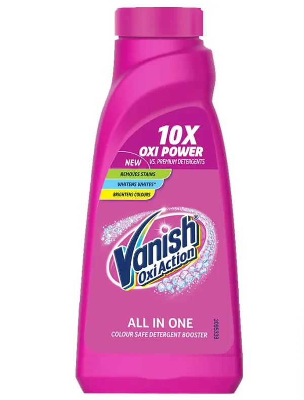 Vanish All in One Liquid Detergent Booster, 400 ml