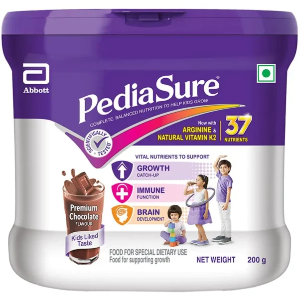 Pediasure Nutritional Powder - Premium Chocolate, 200 g jar