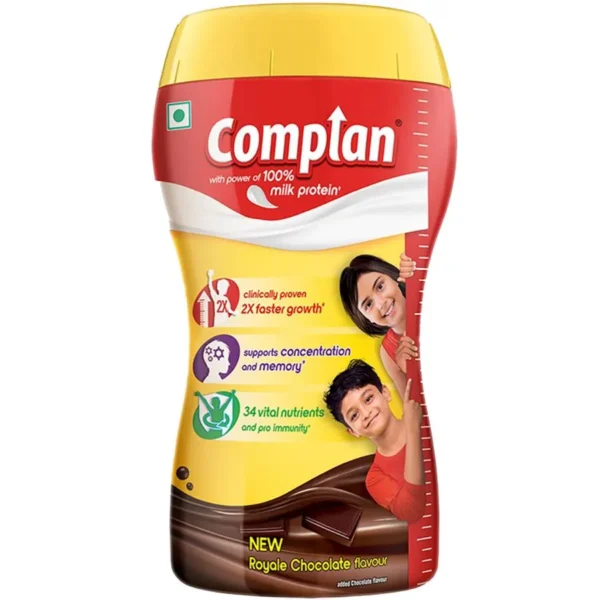 Complan Nutrition & Health Drink - Royale Chocolate Flavour, 500 g Jar