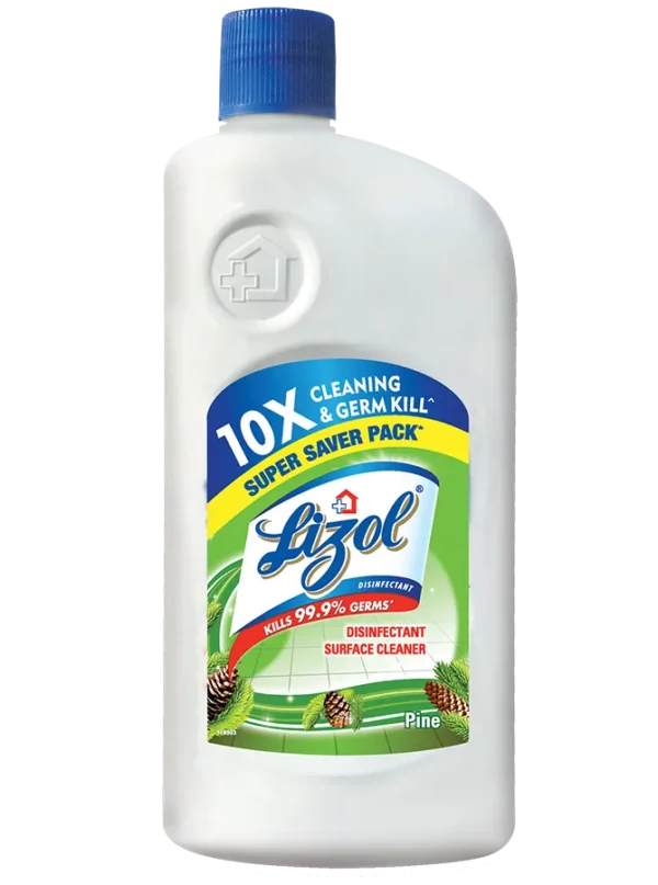 Lizol Disinfectant Surface & Floor Cleaner Liquid, Pine, 975 ml