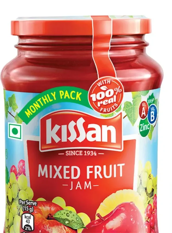 Kissan Mixed Fruit Jam, 700 g