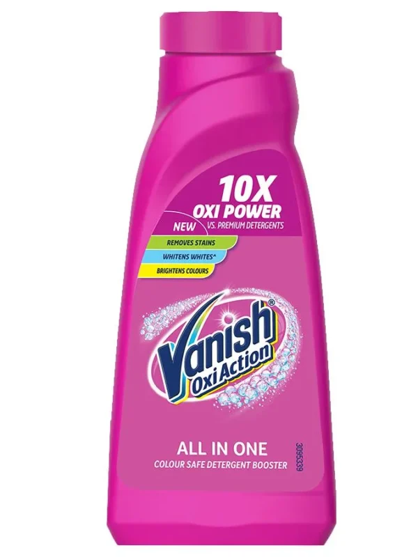 Vanish All in One Liquid Detergent Booster, 800 ml