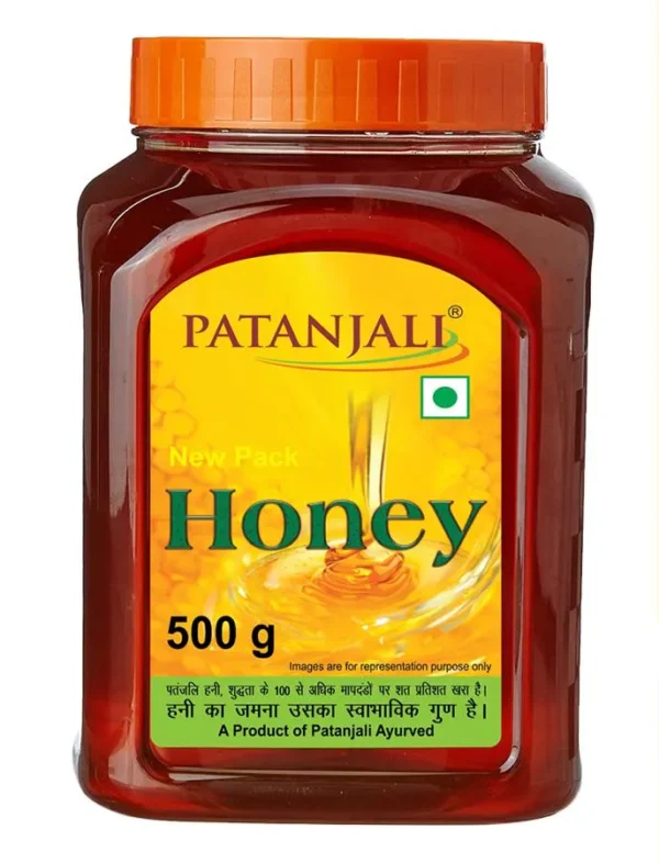 Patanjali Honey, 500 g Bottle