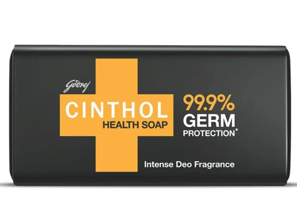Cinthol Confidence+ Pleasant Deo Fragrance Bath Soap, 100 g (Pack of 6 )