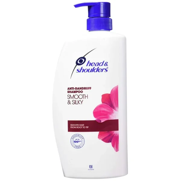 Head & shoulders Smooth & Silky Anti-Dandruff Shampoo - 1 L