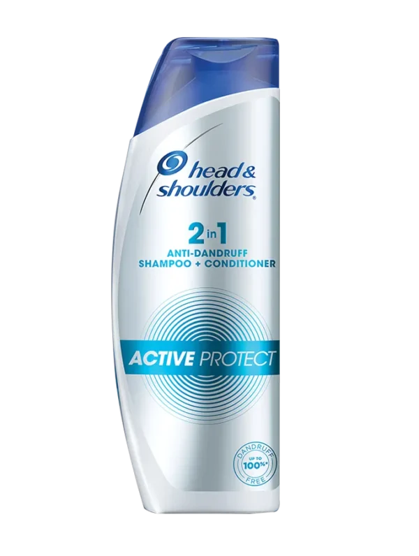 Head & shoulders Active Protect 2 in 1 Anti-Dandruff Shampoo + Conditioner, 340 ml