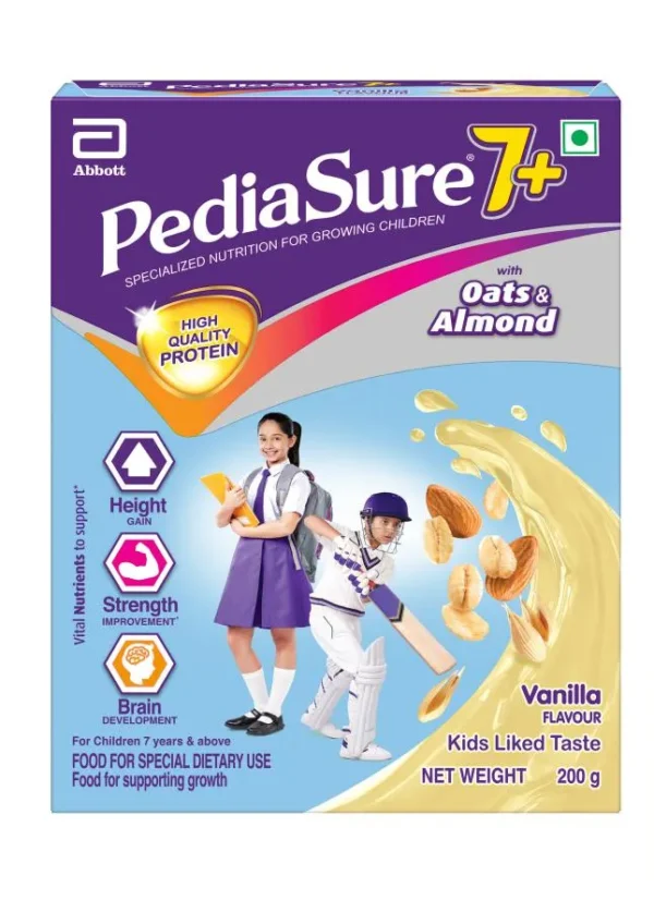 Pediasure 7+ Nutrition Drink Powder - Vanilla Flavour, 200 g