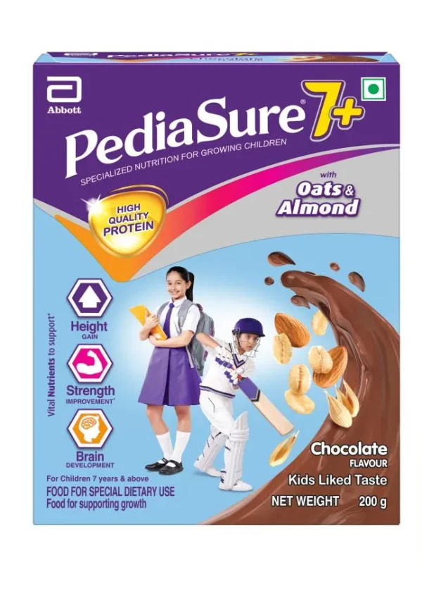 Pediasure 7+ Nutrition Drink Powder - Chocolate Flavour, 200 g