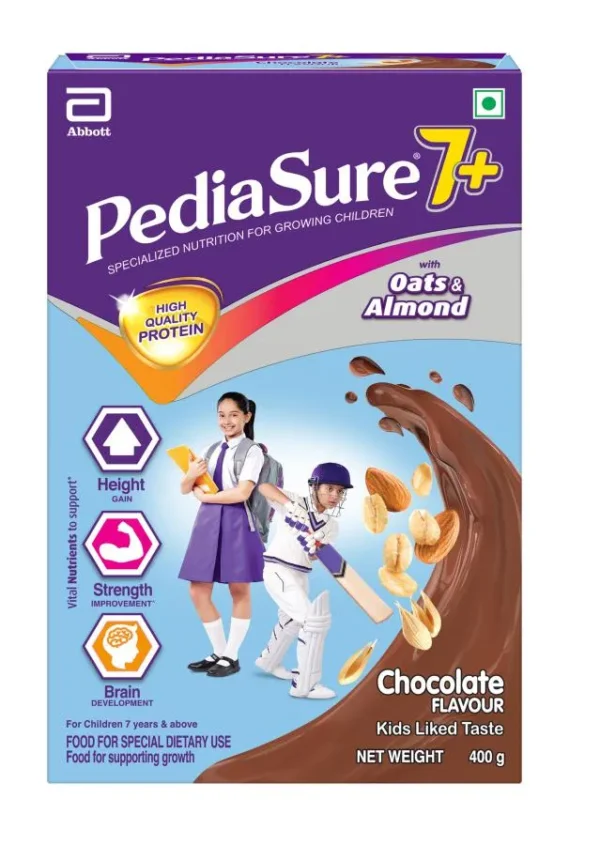 Pediasure 7+ Nutrition Drink- Chocolate Flavour, 400 g