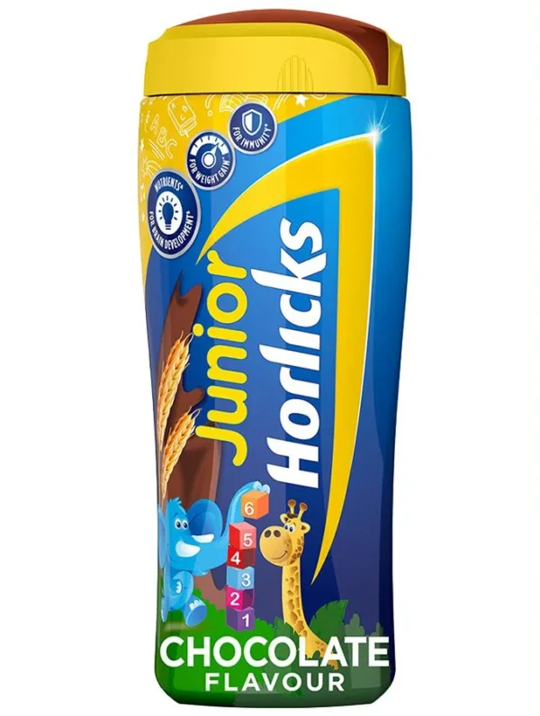 Horlicks Junior - Health Drink, Chocolate - Specialized Nutrition For Kids, 500 g