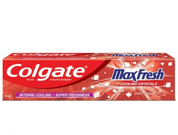 Colgate MaxFresh Toothpaste Gel - Anticavity, Spicy Fresh, 150 g