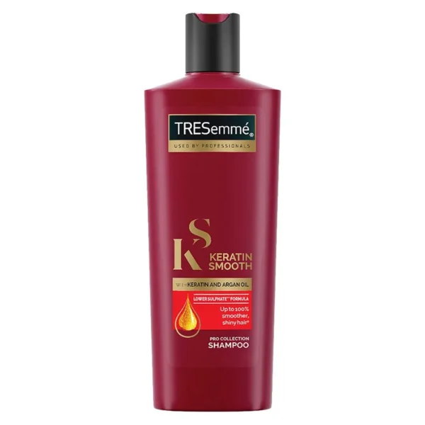 TRESemme Keratin Smooth Pro Collection Shampoo -Smoother Shiny Hair, 185 ml
