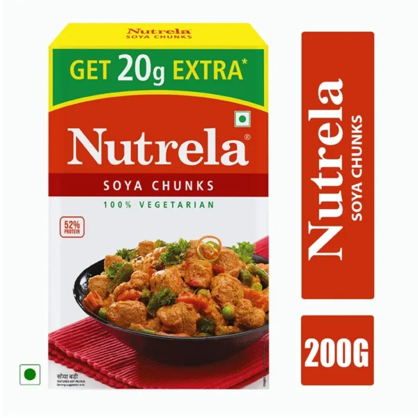 Nutrela Soya - Chunks, 200 g