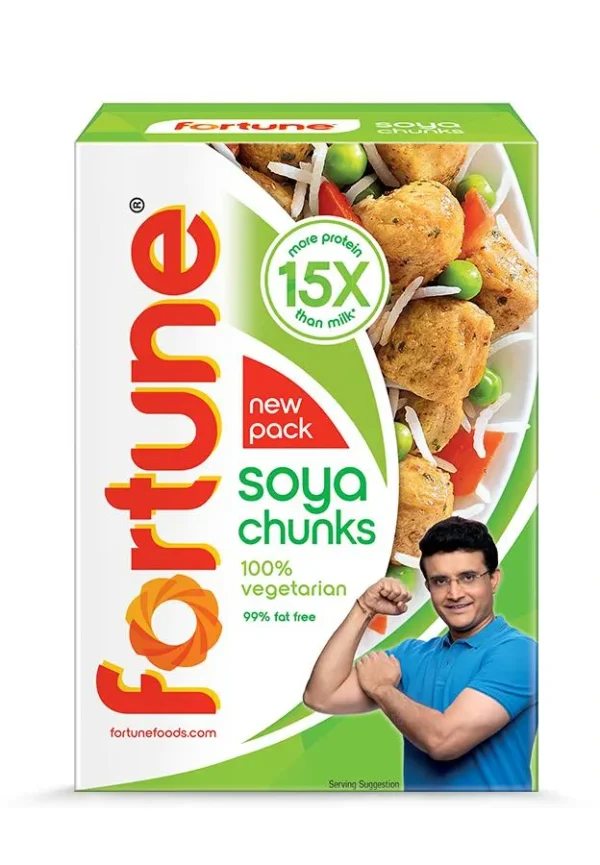 Fortune Soya Chunks - 200 g Carton