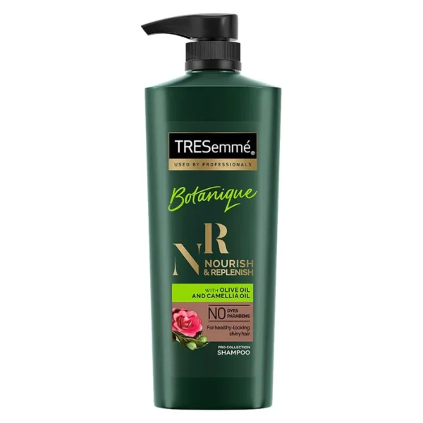 TRESemme Botanique Nourish & Replenish Pro Collection Shampoo - Olive & Camellia Oil, 580 ml