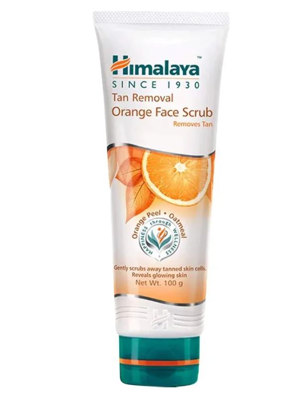 Himalaya Tan Removal Orange Face Scrub, 100 g