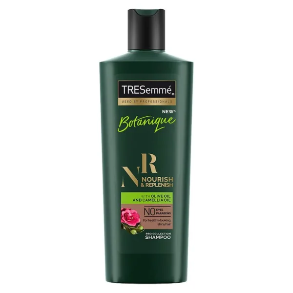 TRESemme Botanique Nourish & Replenish Pro Collection Shampoo - Olive & Camellia Oil, 340 ml
