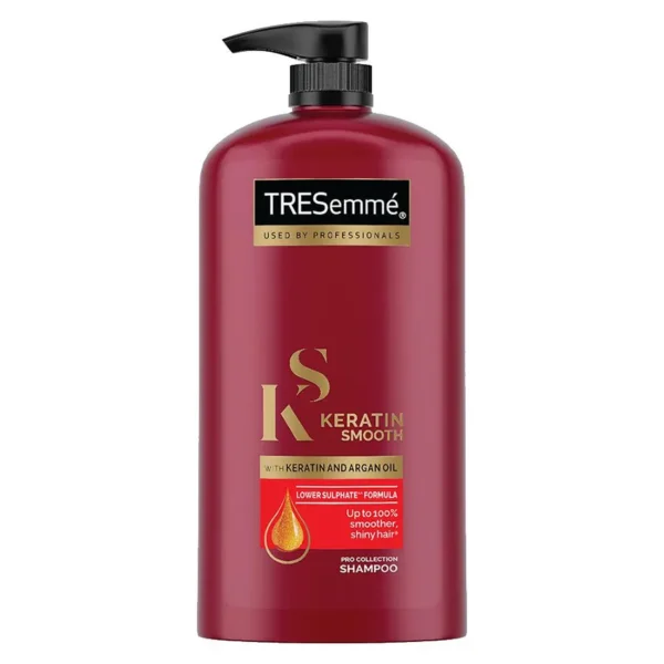 TRESemme Keratin Smooth Pro Collection Shampoo -Upto 100% Smoother Shiny Hair, 1 L