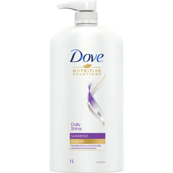 Dove Daily Shine Shampoo, 1 L