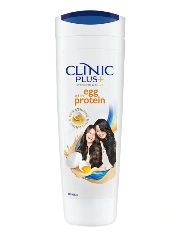 Clinic Plus Strength & Shine With Egg Protein Shampoo, 175 ml