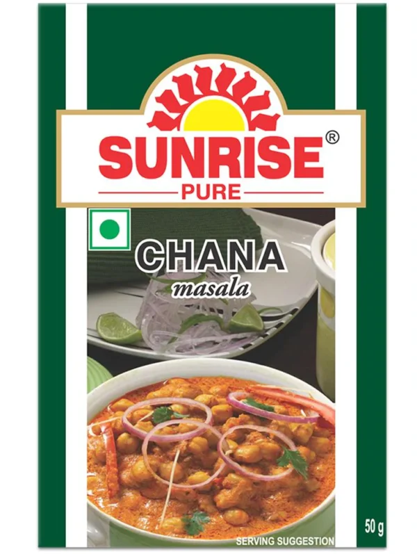 Sunrise Pure, Chana Masala Powder - 50 grams (Box)