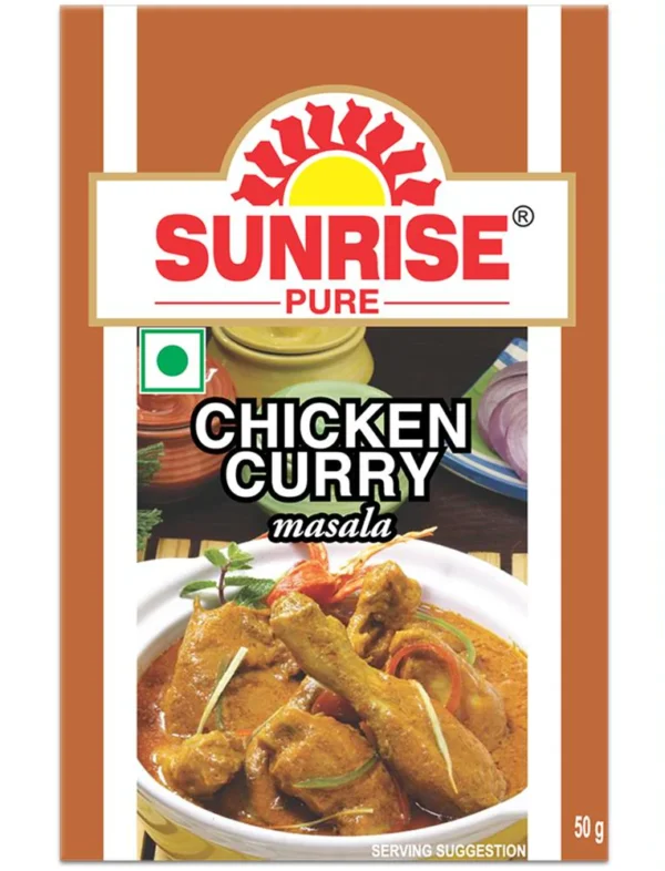 Sunrise Pure, Chicken Curry Masala Powder - 50 grams (Box)