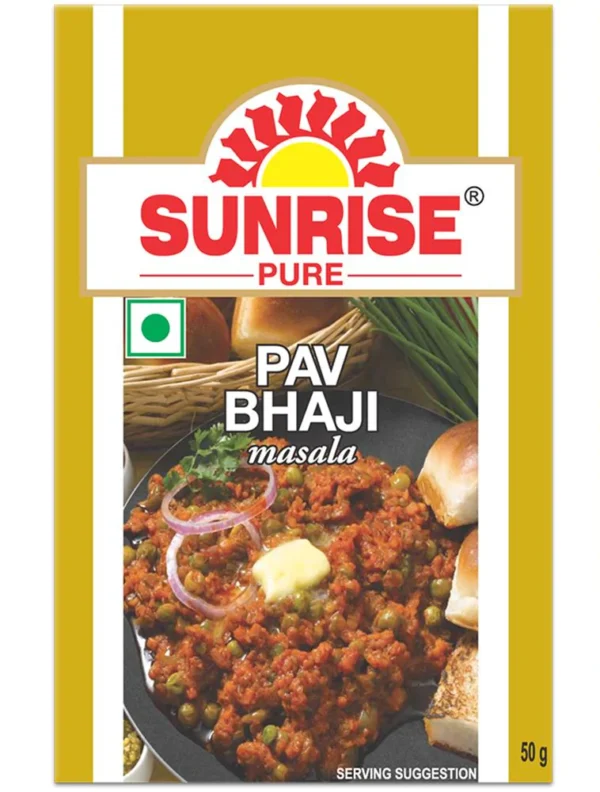 Sunrise Pure, Pav Bhaji Masala Powder - 50 grams (Box)
