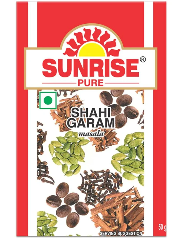 Sunrise Pure, Shahi Garam Masala Powder - 50 grams (Box)