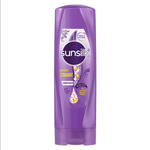 Sunsilk Perfect Straight Hair Conditioner - Straight Lock Technology, 180 ml