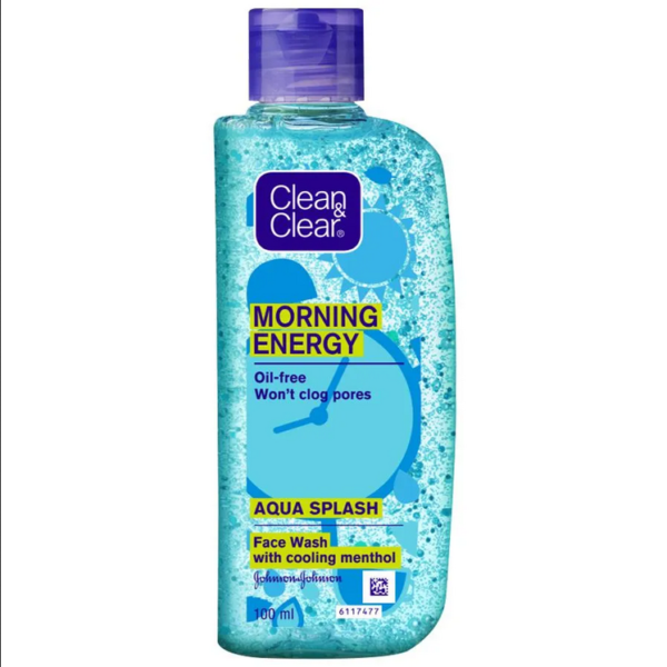 Clean & Clear Morning Energy Aqua Splash Face Wash, 100 ml