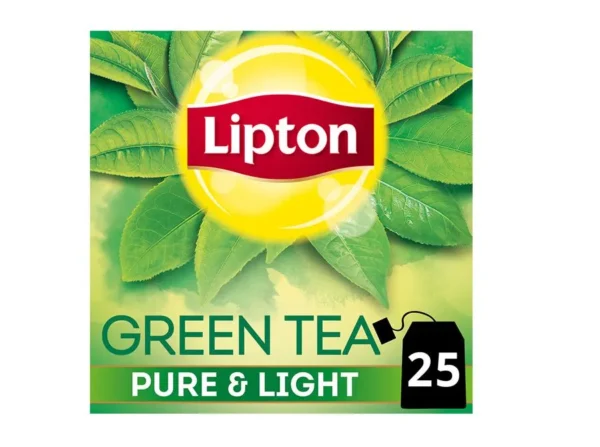 Lipton Pure & Light Green Tea, 32.5 g (25 Bags x 1.3 g each)