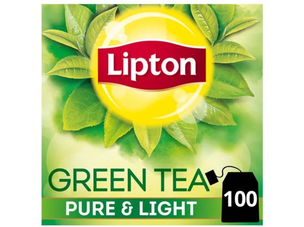 Lipton Green Tea - Pure & Light, 130 g (100 Bags x 1.3 g each)