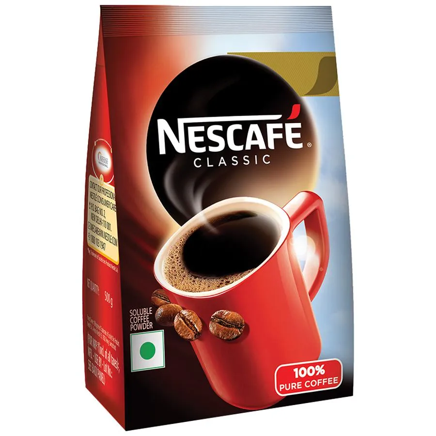 Nescafe Classic 100% Pure Instant Coffee, 500 g Stabilo – Zenomart.com