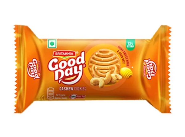 Britannia Good Day - Cashew Cookies 53 g ( Pack of 3 )