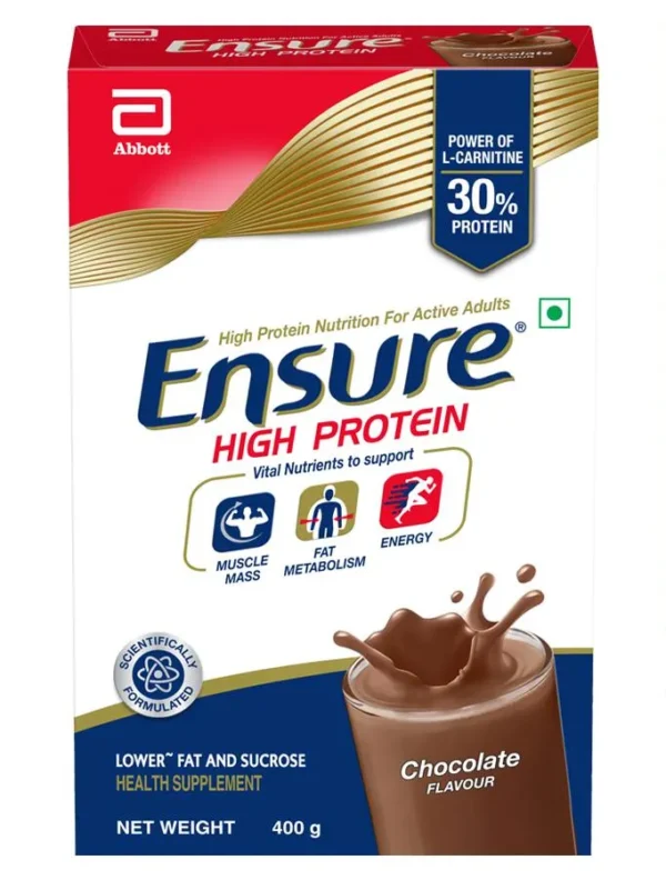 Ensure High Protein Powder - Health Supplement, Chocolate, 400 g