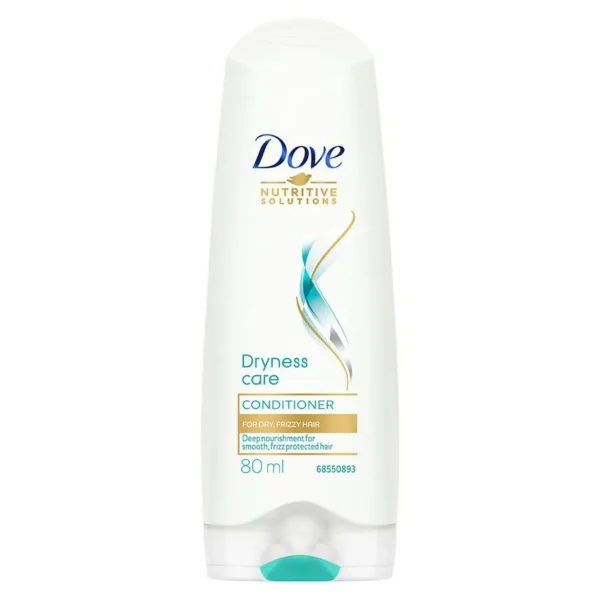 Dove Dryness Care Conditioner - For Dry & Frizzy Hair, 80 ml