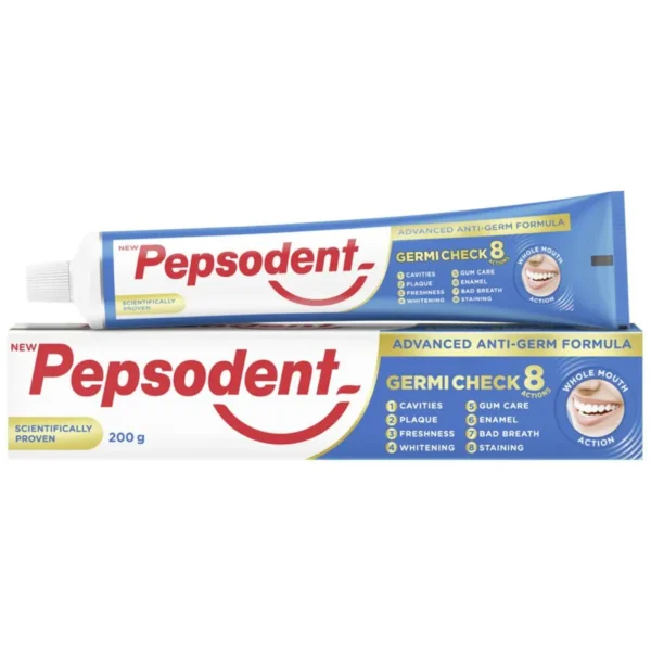 Pepsodent Germicheck+ 12h Germ Protection Toothpaste, 200 g